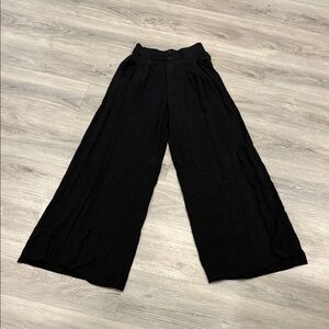 Zara  Black Wide-Leg Women's Pants size XS